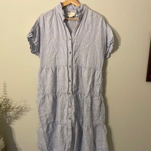 CYNTHIA ROWLEY Linen Dress